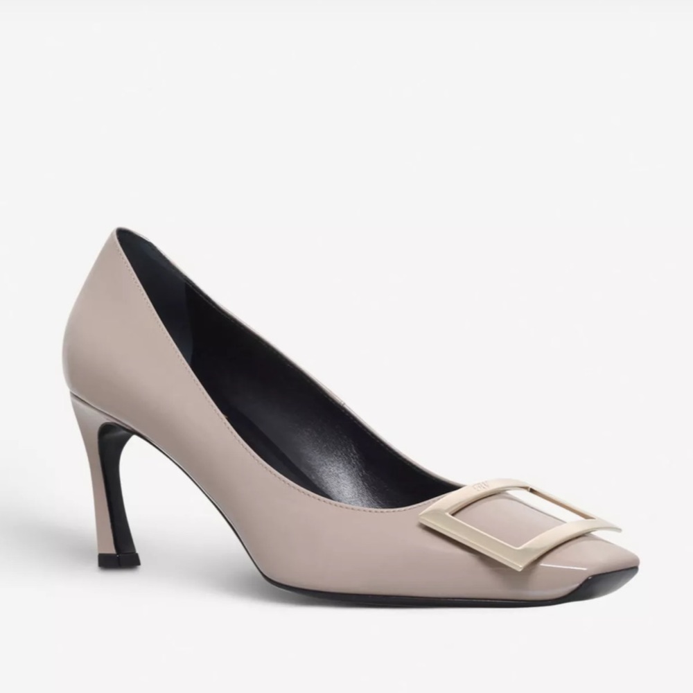 Roger vivier Belle Vivier Trompette patent-leather courts 38.5